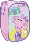 Peppa Pig Square Pop Up Storage Basket Pink