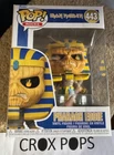 PHARAOH EDDIE Iron Maiden 443 Funko Pop Vinyl in Mint Box + Protector