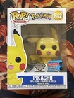 Pikachu #842 Diamond Pokemon Funko Pop Vinyl + Protector