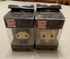 Pocket Pop Keychains Game of Thrones Daenerys Targaryen & Jon Snow 2018 NIB HBO