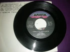 Pop 45 George Michael Aretha Franklin "I Knew You Were Waiting" Arista 1986 NM