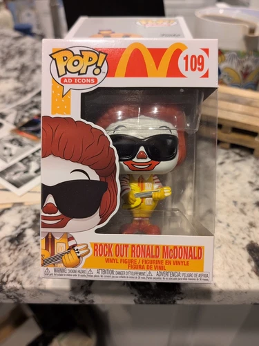 Pop! Ad Icons: McDonalds - Rock Out Ronald #109 NIB