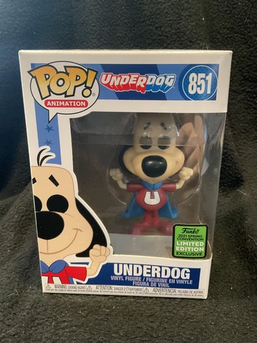 Pop! Animation #851 - Underdog - 2023 Spring Con - Funko Exclusive - Limited Edi