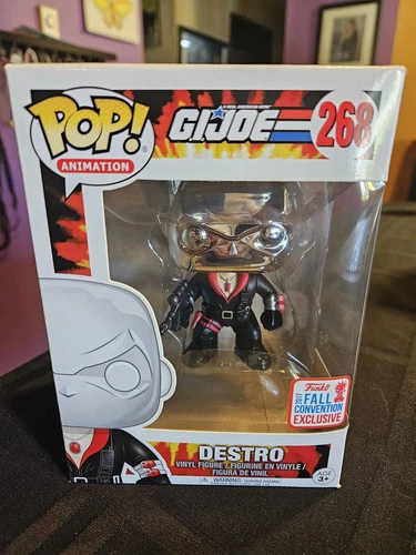 Pop Funko 268 Destro GI Joe 2017 fall convention exclusive