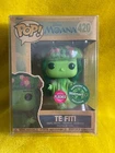 Pop! Funko #420 - Te Fiti - Disney - Flocked - WalMart Exclusive- Earth Day 2022