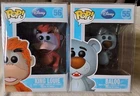 POP FUNKO DISNEY JUNGLE BOOK 55 BALOO & 56 KING LOUIE FIGURES WITH PROTECTORS