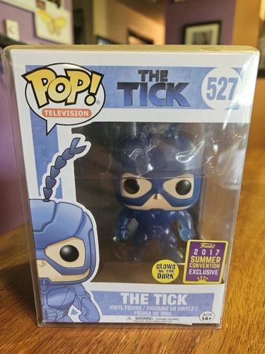 Pop Funko The Tick 2017 Convention Exclusive Glows 527 Rare