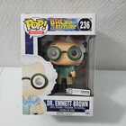 Pop Movies #236 Back To The Future Dr. Emmett Brown Vinyl Figure 111624-1M8