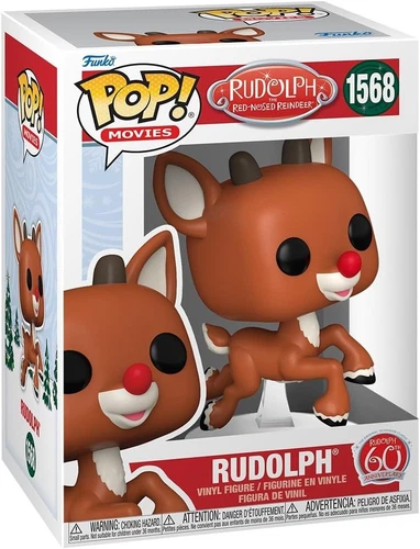 Pop Movies Rudolph The Red-Noses Reindeer 3.75" Figure - Rudolph (Flying) #1568