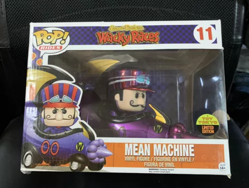 POP RIDES! WACKY RACES METALLIC MEAN MACHINE WITH DICK DASTARDLY TOY TOKYO #11