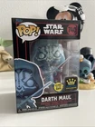 Pop! Star Wars - Darth Maul (Glow in The Dark) #740 Funko Exclusive + Protector