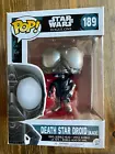 POP Star Wars Rogue One Death Star Droid #189 Black Figure Funko Heroes Vinyl