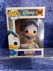 Pop Vinyl Disney Duck Tales 308 MIB Dewey + protector 2017