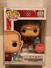 Pop WWE Rob Van Dam with WrestleMania Pin #117 GameStop Exclusive NIB PROTECTOR