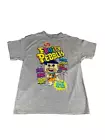 Post Fruity Pebbles Fred Flintstone T-Shirt Pop Tees Sweet Crisp Rice L #4721