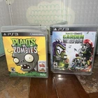 PS3 Plants vs. Zombies & Garden Warfare (Sony Playstation 3, 2011) W/ Peggle Pop