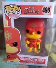 Radioactive Man 496 Pop - The Simpsons Funko Pop! 2019 Vaulted + Protector