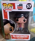 Raj Koothrappali Pop 57 The Big Bang Theory Funko Pop! Vinyl 2013 Vaulted + Prot