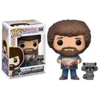 RARE Bob Ross + RACCOON 558 FUNKO POP VINYL NEW IN MINT BOX + PROTECTOR