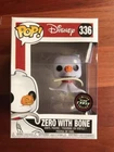 RARE CHASE Zero with Bone Disney NBX 336 Funko Pop Vinyl New in Mint Box + P/P