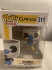 RARE Funko POP! Games Vinyl Figure Cuphead Mugman #311 With Box