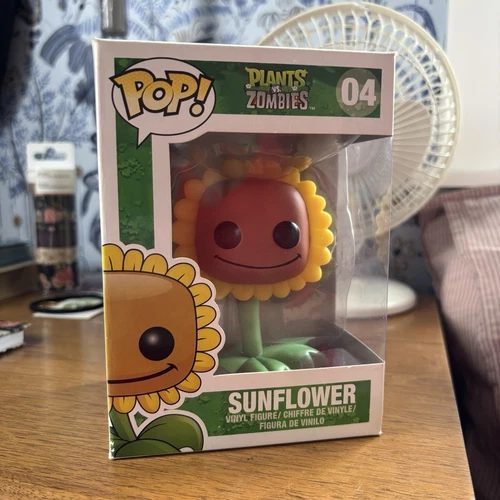 Rare Funko Pop! Vinyl: Plants vs Zombies - Sunflower #04