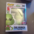 Rare Funko Pop!Dr Seuss The Grinch with Scarf Special Edition Vinyl Figure #663