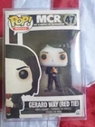 Rare Gerard Way  Funko Pop My Chemical Romance Red Tie #47 Vinyl Figure