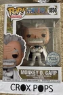 RARE MONKEY D. GARP FE 1850 One Piece Funko Pop Vinyl New in Mint Box +Protector