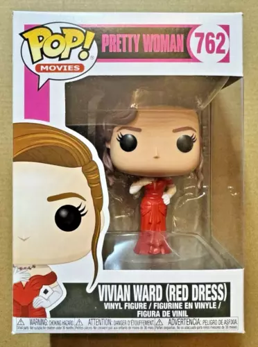 RARE VIVIAN WARD RED DRESS PRETTY WOMAN 762 Funko Pop Vinyl New in Mint Box +P/P