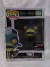 RICK AND MORTY FUNKO POP! ANIMATION TONY 650 VINYL FIGURINE GAMESTOP EXCLUSIVE