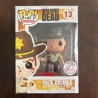 Rick Grimes Walking Dead Funko Pop 13 RARE BLOODY VARIANT