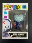 Robin As Red X, # 583 Funko Pop, Good Condition collectable
