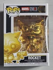 Rocket Raccoon Gold Chrome 420 Marvel Guardians of the Galaxy Funko Pop Vinyl
