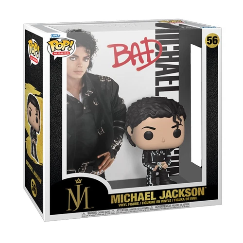 Rocks - Michael Jackson Bad Pop Albums 10cm Figure
