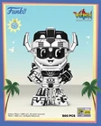 SDCC 2025 FUNKO POP!  FREDDY FUNKO AS VOLTRON LE 500 OFFICIAL STICKER PRESALE