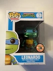 SDCC Metallic Funko Pop Leonardo #63. Limited 1008 Pieces. TMNT