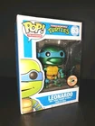 SDCC Metallic Funko Pop Leonardo #63. Limited 1008 Pieces. TMNT