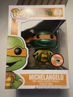 SDCC Metallic Funko Pop Michelangelo #62 TMNT. Limited 1008 Pieces