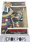 SENJUTSU EDDIE Iron Maiden 439 Funko Pop Vinyl in Mint Box + PROTECTOR