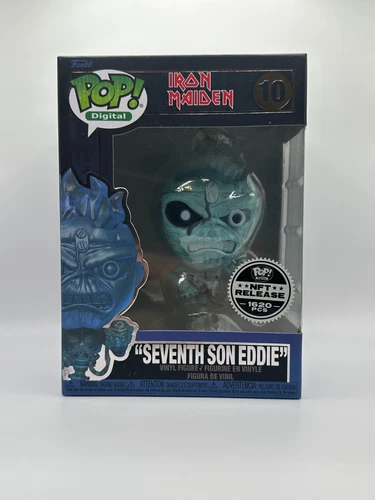 Seventh Son Eddie Funko Pop NF  T #10 | Iron Maiden | Limited Edition