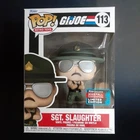 Sgt Slaughter #113 - GI Joe Pop! Retro Toys 2022 Fall Convention Limited Edition