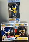 Sonic The Hedgehog Funko Pop& Wacky Wobbler-Target Exclusive Flocked