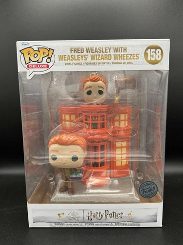 Special Edition Sticker Fred Weasley with Weasleys' Wizard Wheezes Funko Box DMG