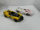 Speed Racer X Car Yellow Black #9 Warner Bros Movie Pop Up Engine + Mach 6