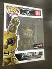 Springtrap (Flocked) #110 FNAF Funko Pop GameStop Exclusive