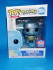 Squirtle #504 Diamond Glitter Funko Pop Pokemon NYCC 2021 Exclusive  +Prot