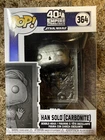 Star Wars Funko POP #364 Han Solo Carbonite 40th Anniv Empire Strikes Back
