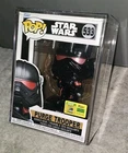 STAR WARS FUNKO POP PURGE TROOPER 533 2022 SDCC EXCLUSIVE STICKER W/ HARD CASE