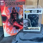 Star Wars Marvel Hardcover Darth Vader and Funko Pop! #593  Bobble-Head Figure